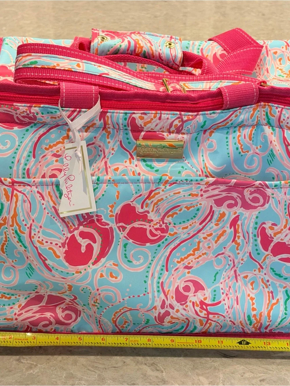 Pulitzer Insulated Cooler Bag Jellies be Jammin Beach Tote